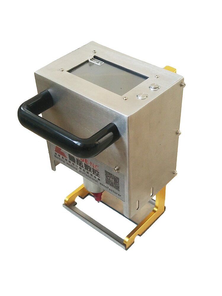 हँडहेल्ड इलेक्ट्रिक एनग्रेव्हिंग मशीन, रेल स्टील स्टॅम्प कोडिंग मशीन